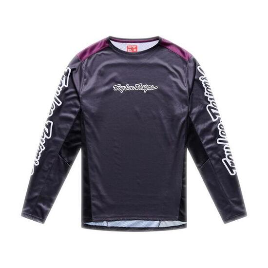 MTB Stage-shirt met lange mouwen - Signature - Donkergrijs