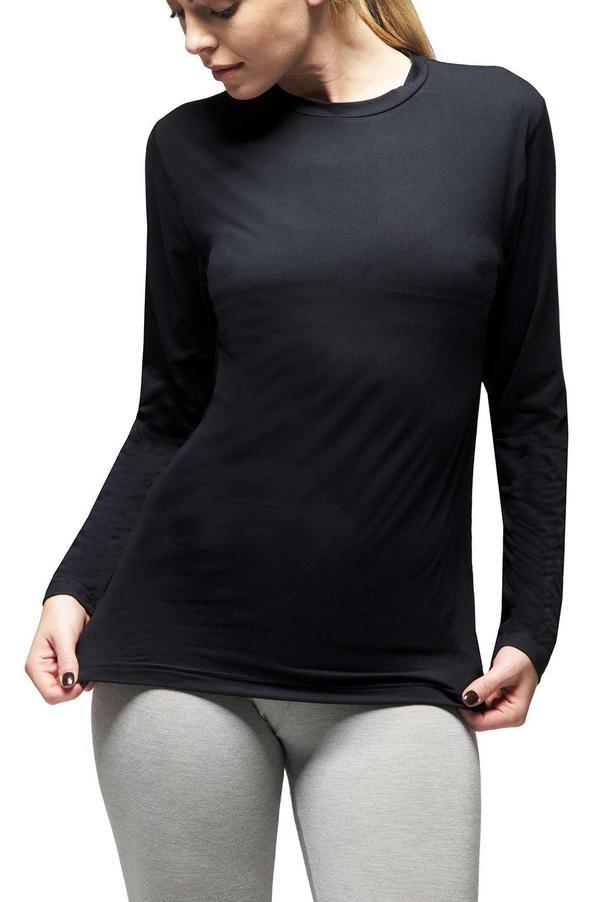 HEAT HOLDERS ULTRA LITE™ Black Base Layer Tops - Womens