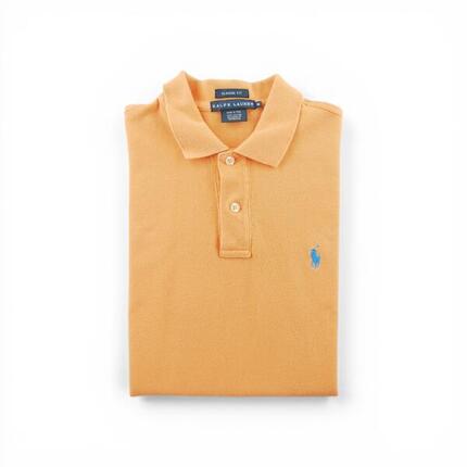 Reconditionné - Polo manches courtes Femme Orange - Bon État