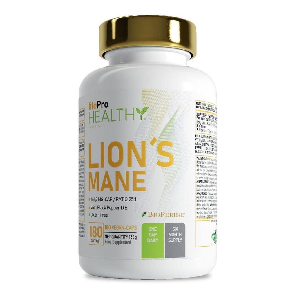 Lion's Mane 25:1 (Lion's Mane) - 180 Capsules LifePRO