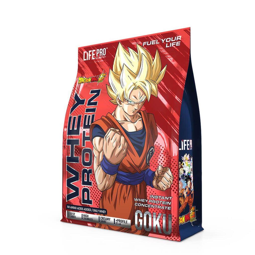 Whey Protein Dragon Ball Super Limited Edition Goku - 1.8Kg Yogurt LifePRO