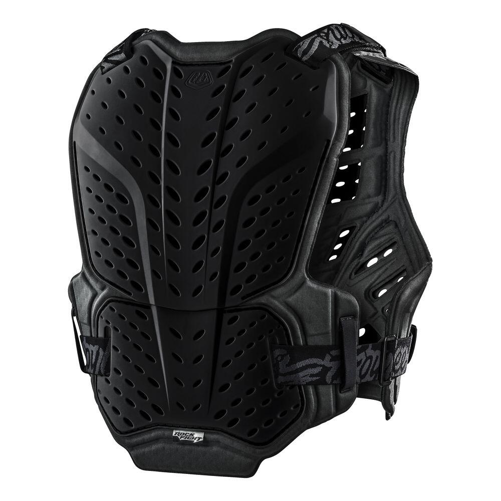 Rockfight-borstbeschermer - Solid - Zwart - Black|Xl/2X 2/2