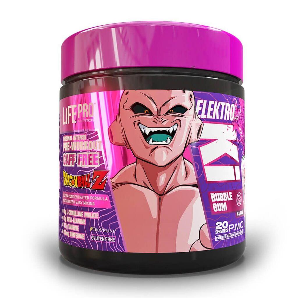 Elektro Ki Caffeine-Free Dragon Ball Z Limited Edition - 400g Bubble Gum (chewin