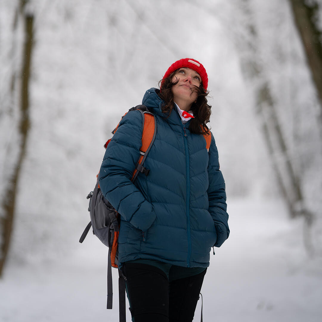 Doudoune en duvet de randonnée Alpinus Cortina - Femme 3/7