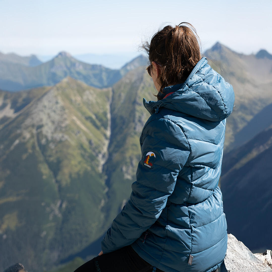 Doudoune en duvet de randonnée Alpinus Cortina - Femme 2/7
