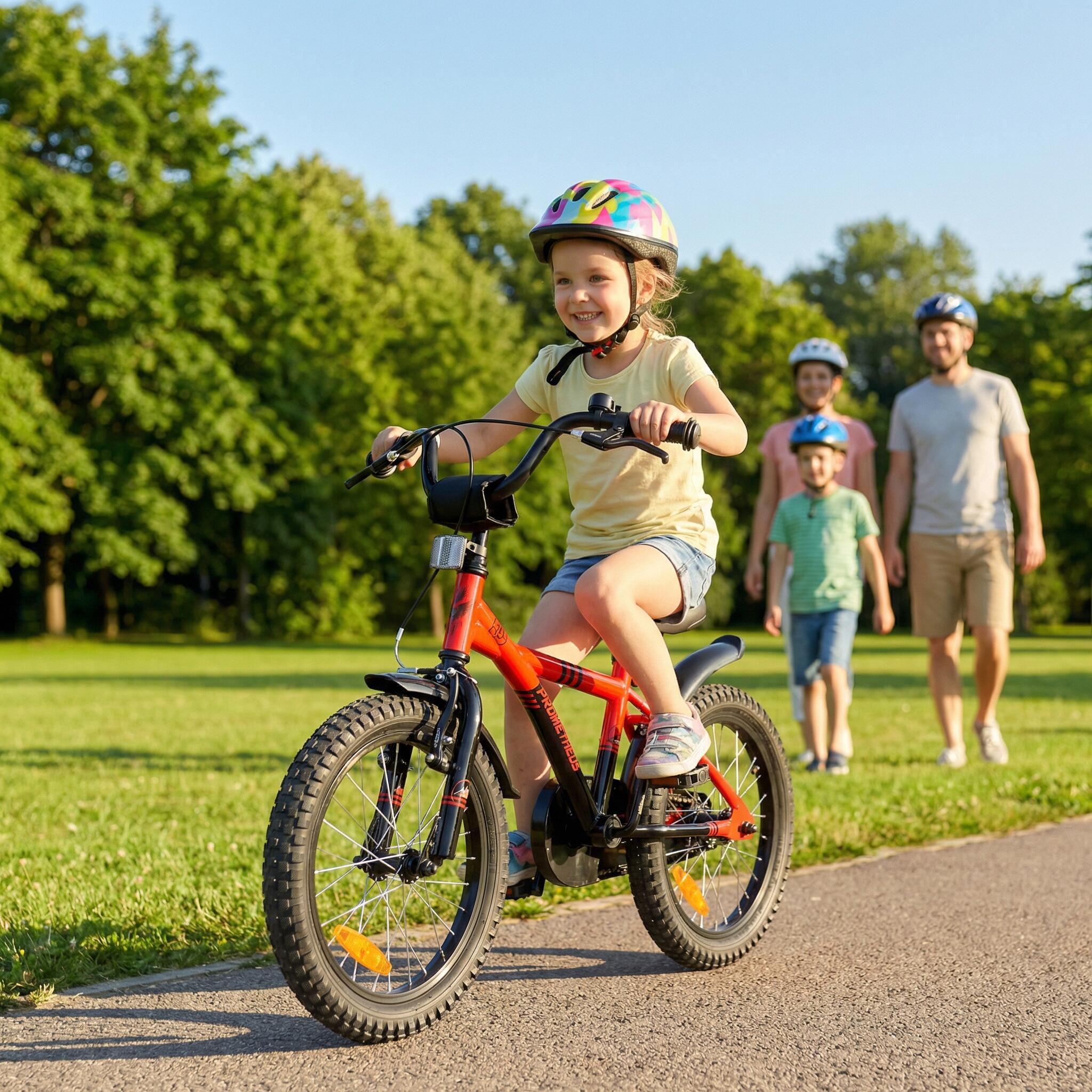 Vélo 16 pouces enfant 4-6 ans avec roues stabilisateurs et rétropédalage 6/7