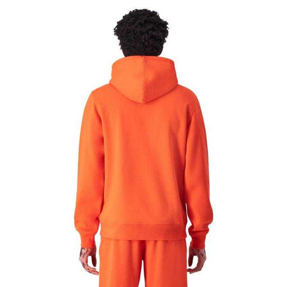 Felpa Con Cappuccio Logo Uomo Champion Arancio 3/4