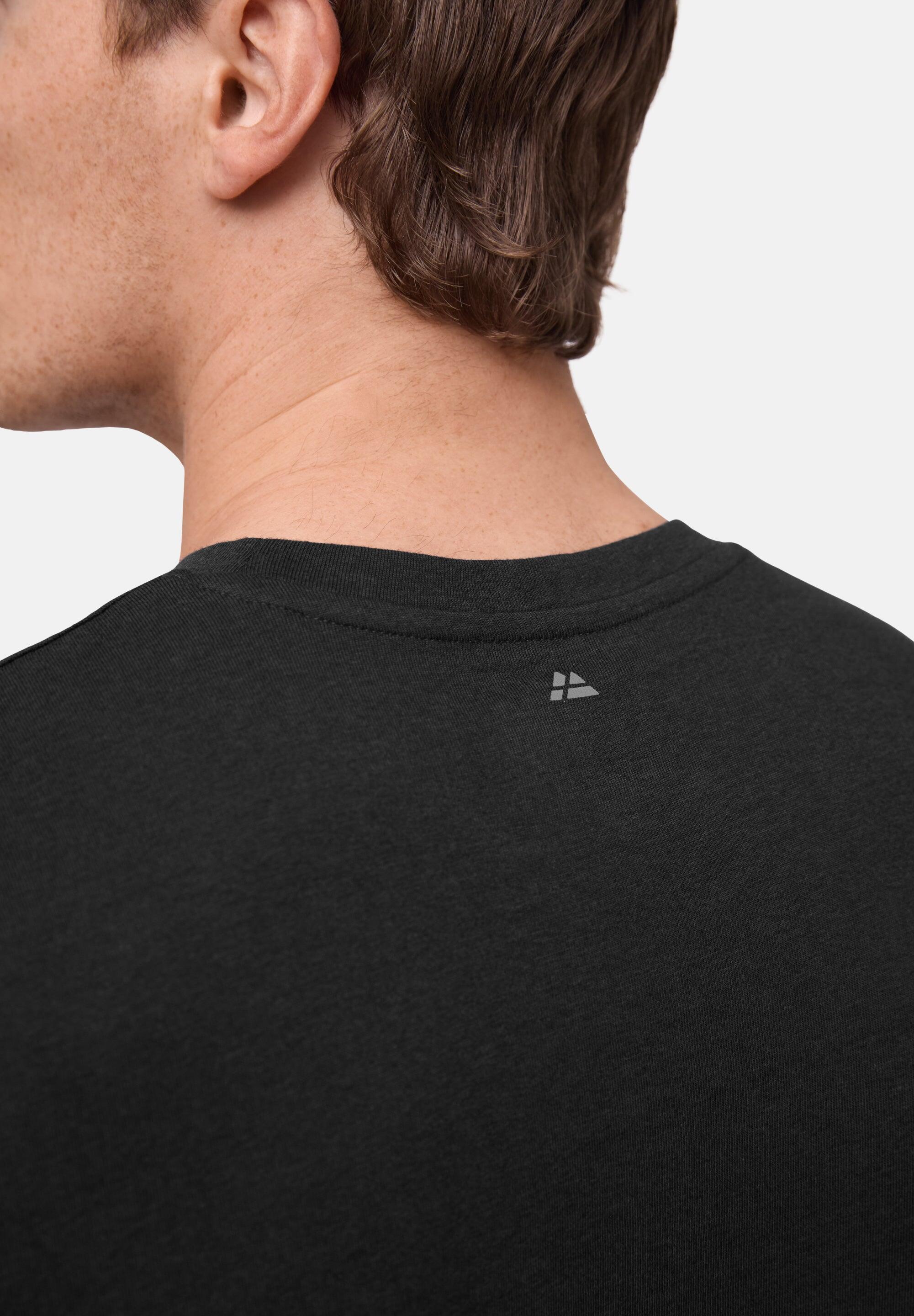 Camiseta de cuello redondo de modal para hombre, suave, pack de 2 5/6