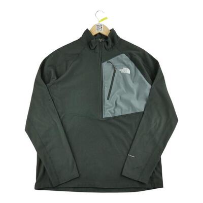 Tweedehands - heren flashdry tnf zwarte fleece pullover - goede staat