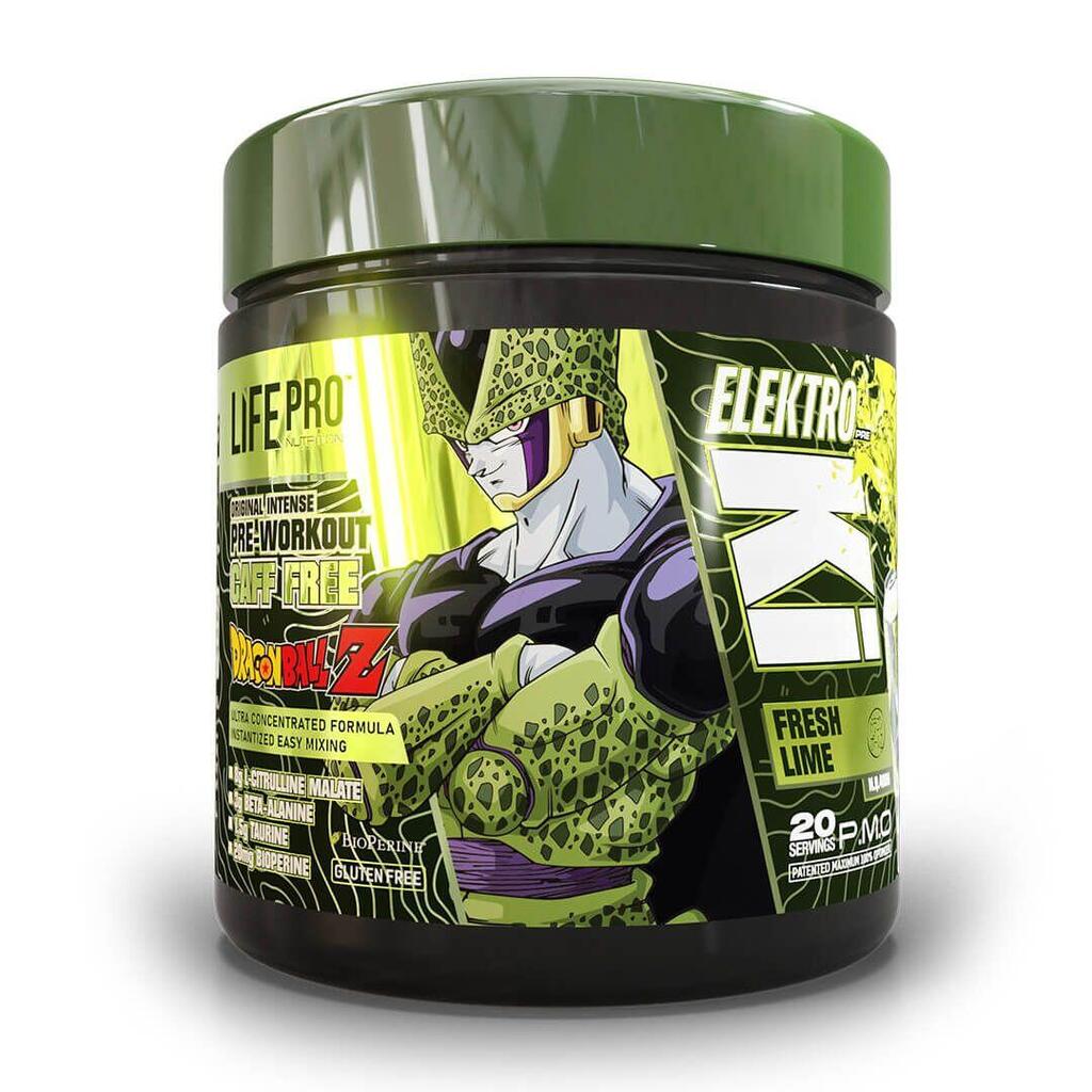 Elektro Ki Caffeine-Free Dragon Ball Z Limited Edition - 400g LifePRO Lime