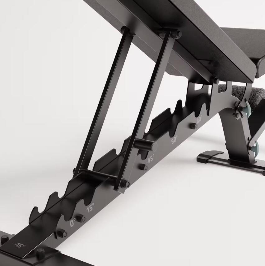 Seconde vie Banc de musculation renforcé, inclinable et déclinable - bench 900 5/6