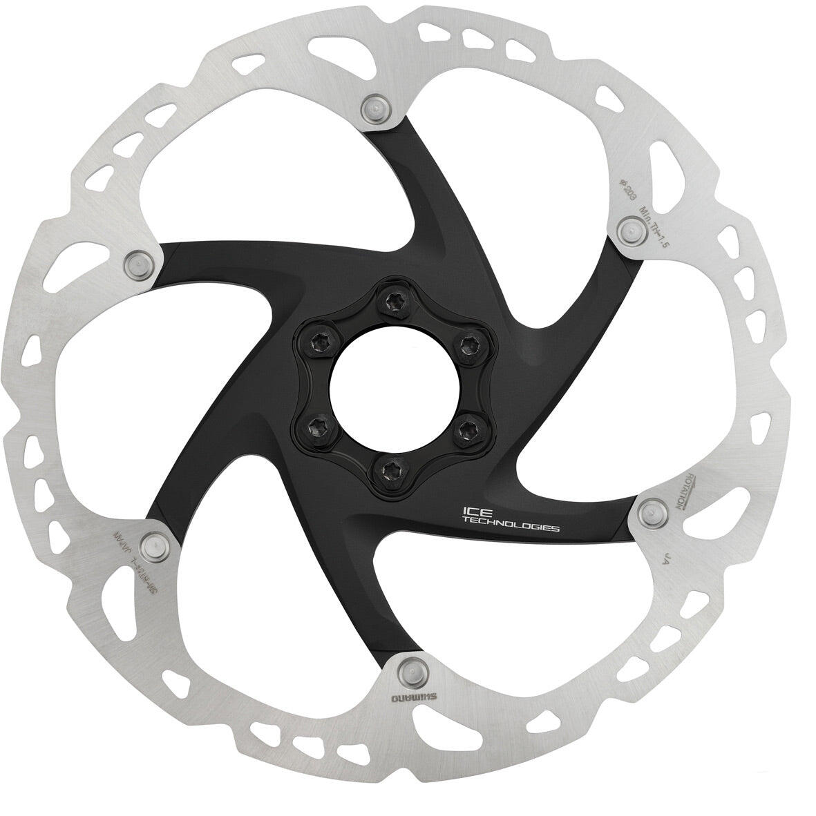 Disco freno Shimano Deore XT SM-RT86 Nero 3/3