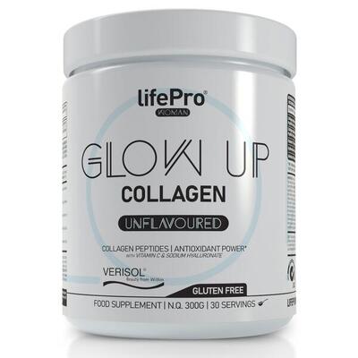 Glow up collageen - 300g vanille lifepro