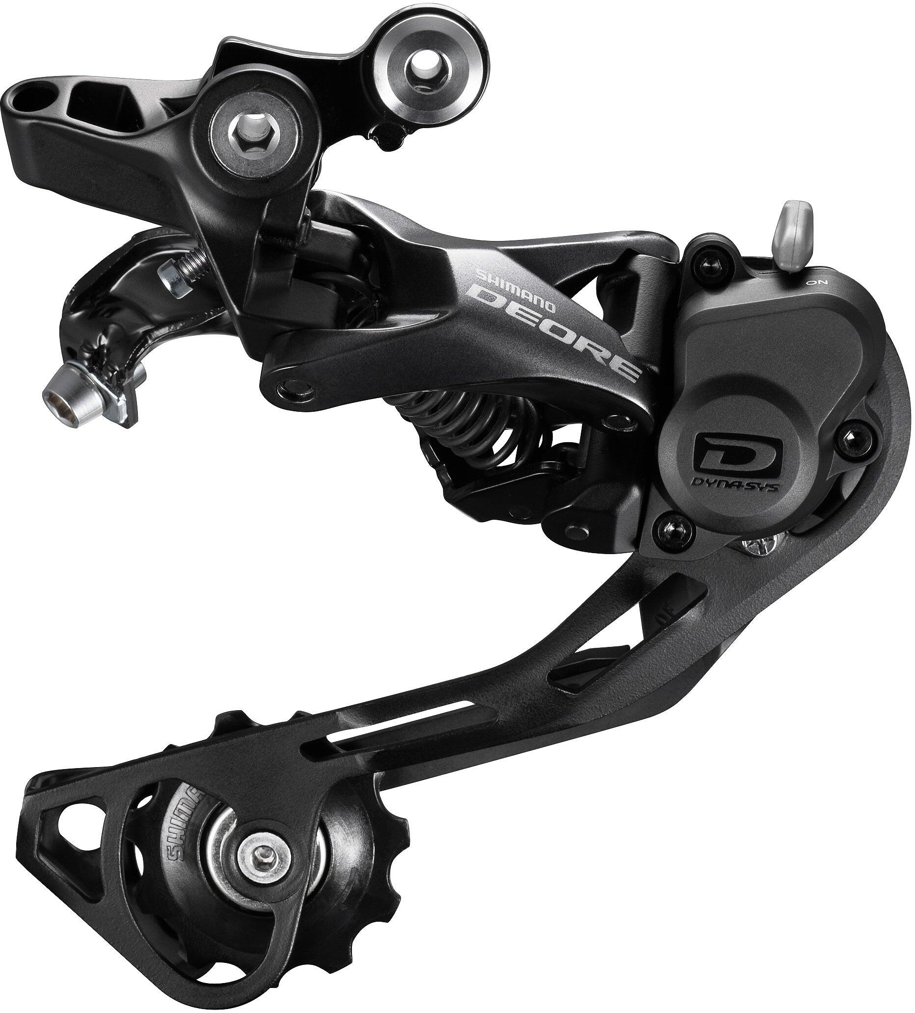 Desviador traseiro SHIMANO Deore RD-M6000 10v Medium clevis Black 2/2