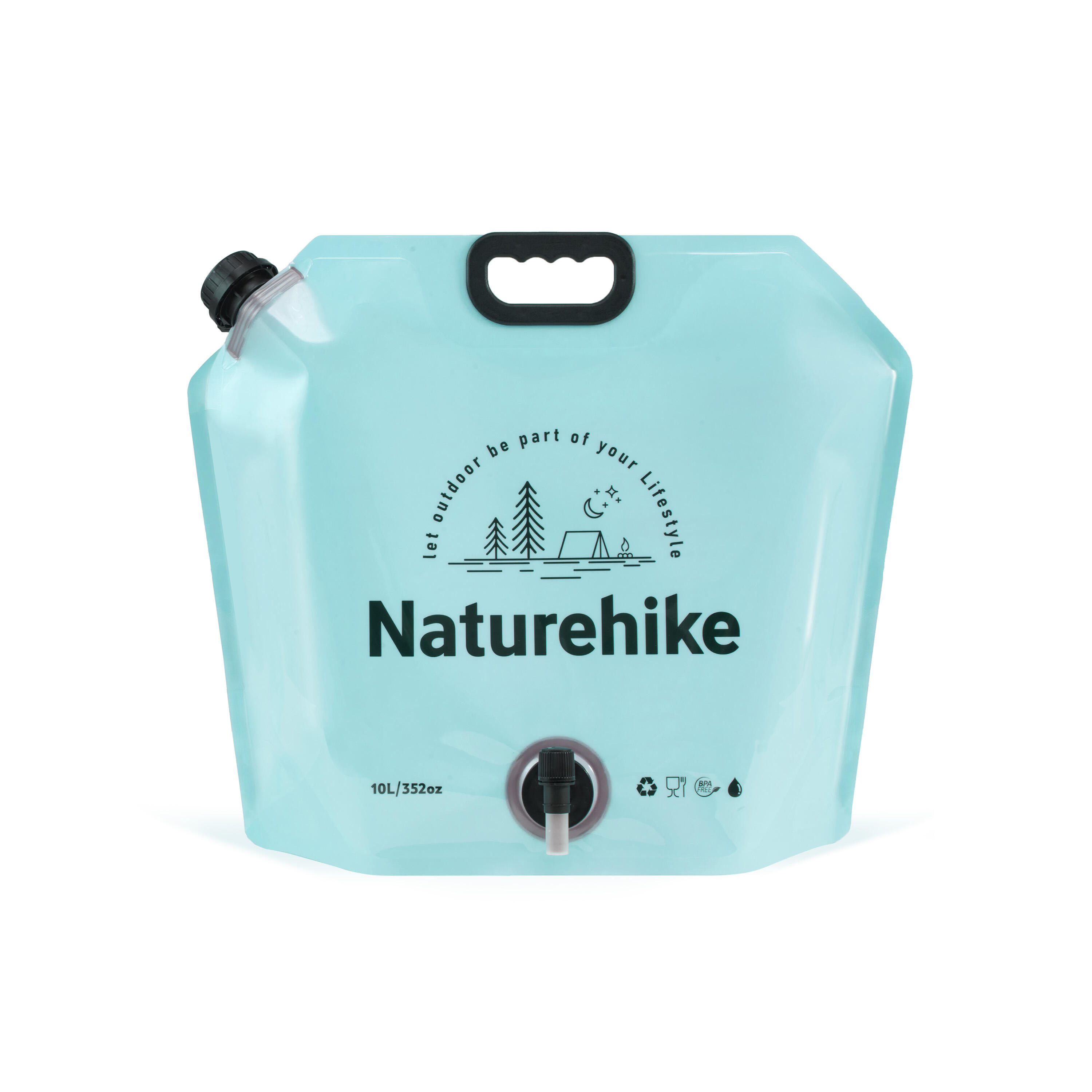 NATUREHIKE Kempingový vak na vodu 10 l