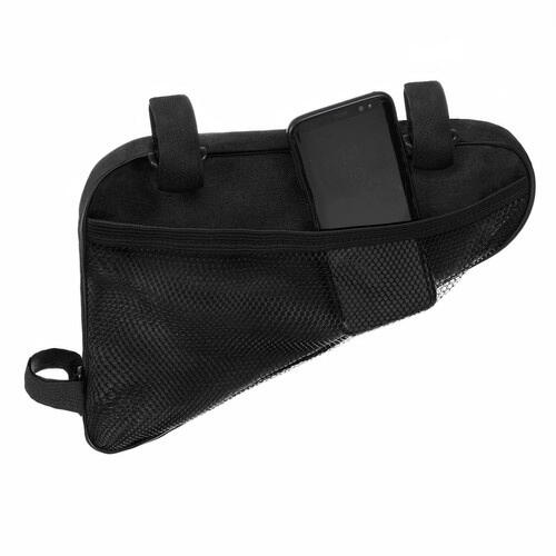 Bolsa de cuadro para bicicleta 1,2 L Negra MTB Carretera 6/7