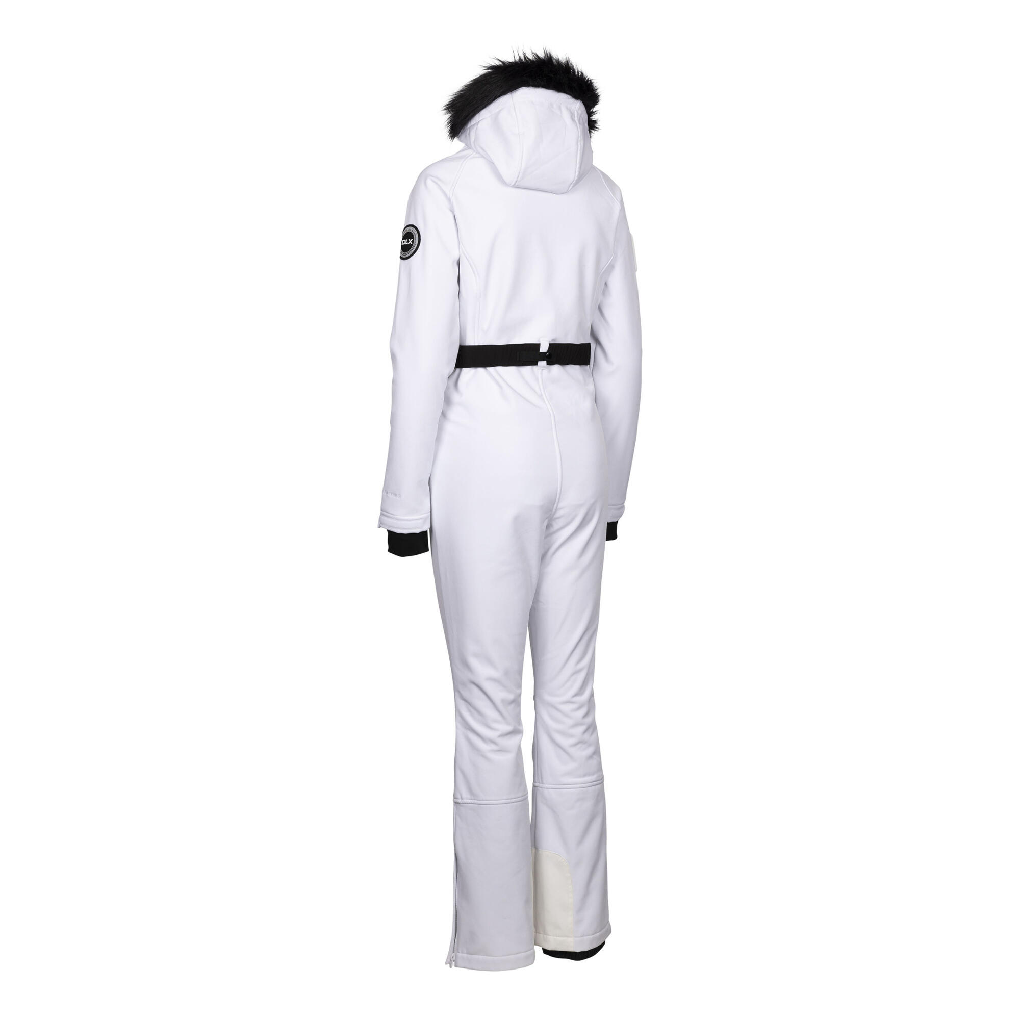 Womens/Ladies Valene DLX Ski Suit (White) 2/3
