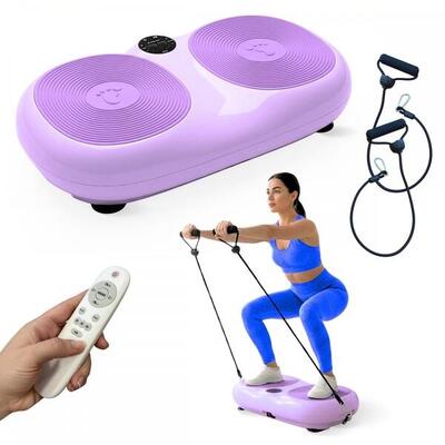 Trilplaat trilplatform 99 snelheidsniveaus 9 programma’s elastische banden