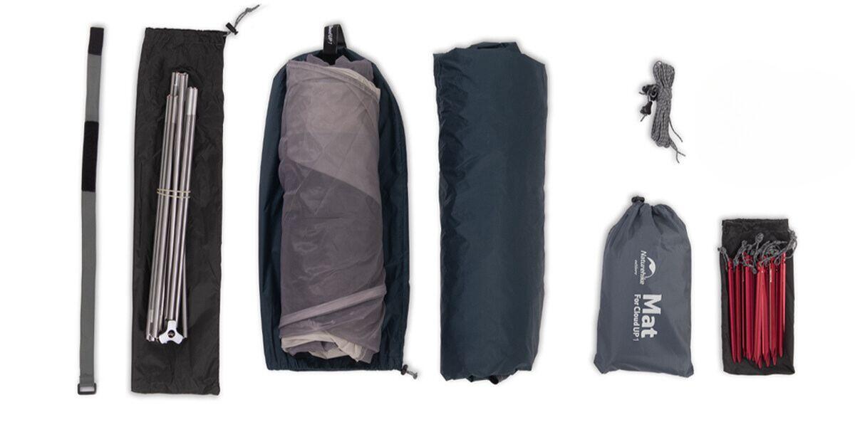 Tienda de Campaña 1 persona Naturehike Azul Cloud Up 1 Ultraligera 6/6