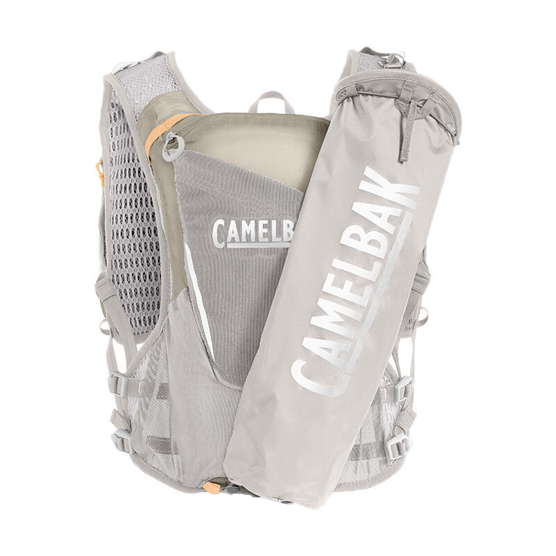 Colete de hidratação Camelbak Zephyr Pro 12L + 2 garrafas de 500 ml cinza femini 5/7