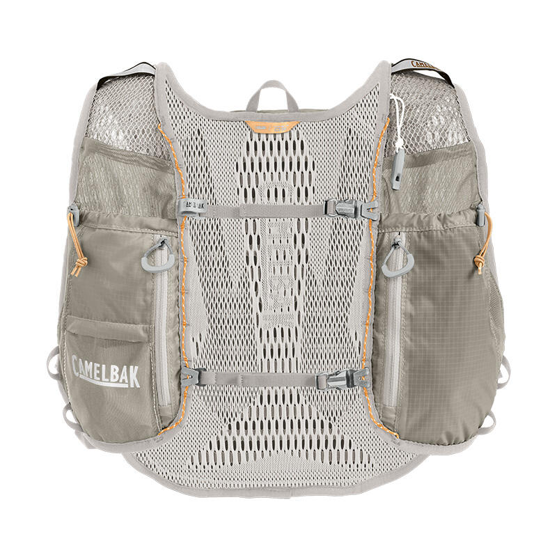 Colete de hidratação Camelbak Zephyr Pro 12L + 2 garrafas de 500 ml cinza femini 6/7