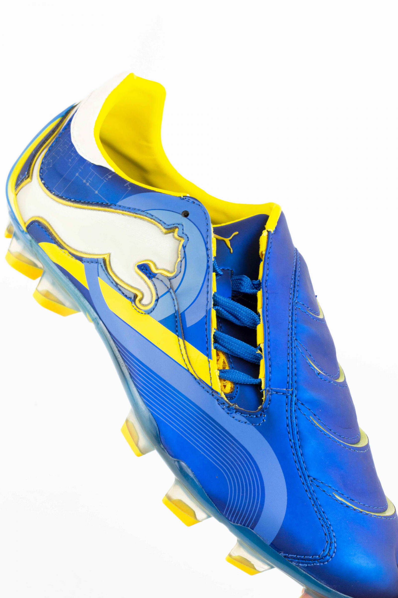 Puma Botas De Fútbol Powercat 1.10 Elektro Fg Azul 5/5