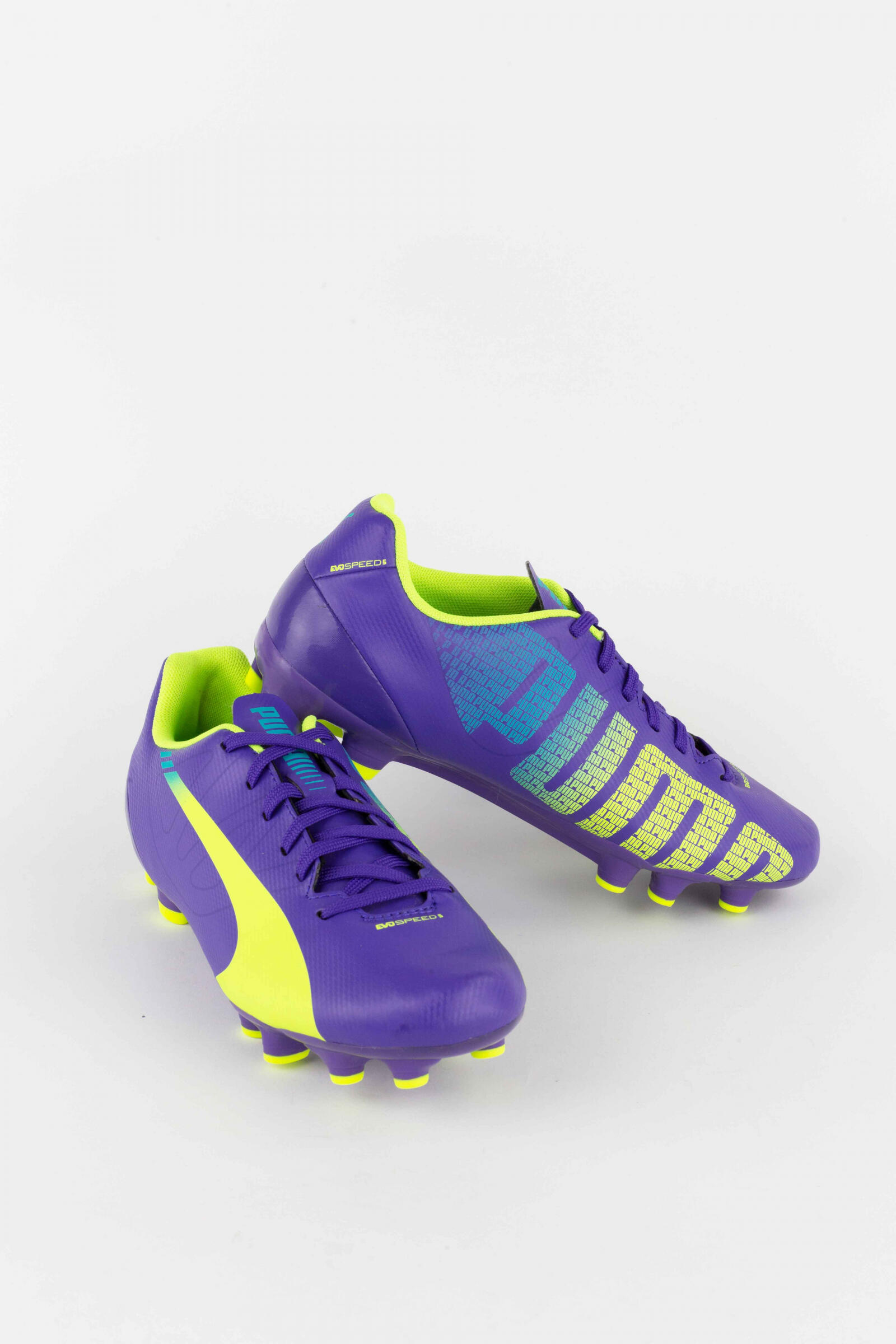 Puma Botas De Fútbol Evospeed 5.3 Fg Morado 4/5
