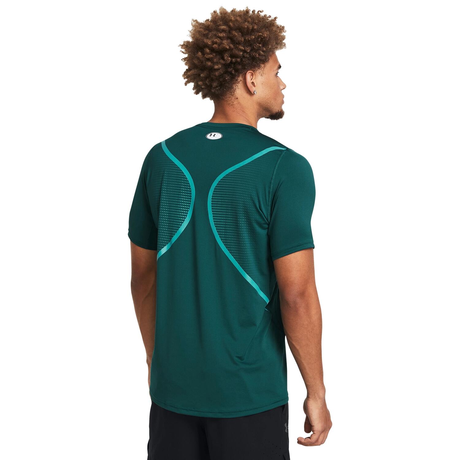 Koszulka męska Under Armour HG Armour Ftd Graphic SS 2/5