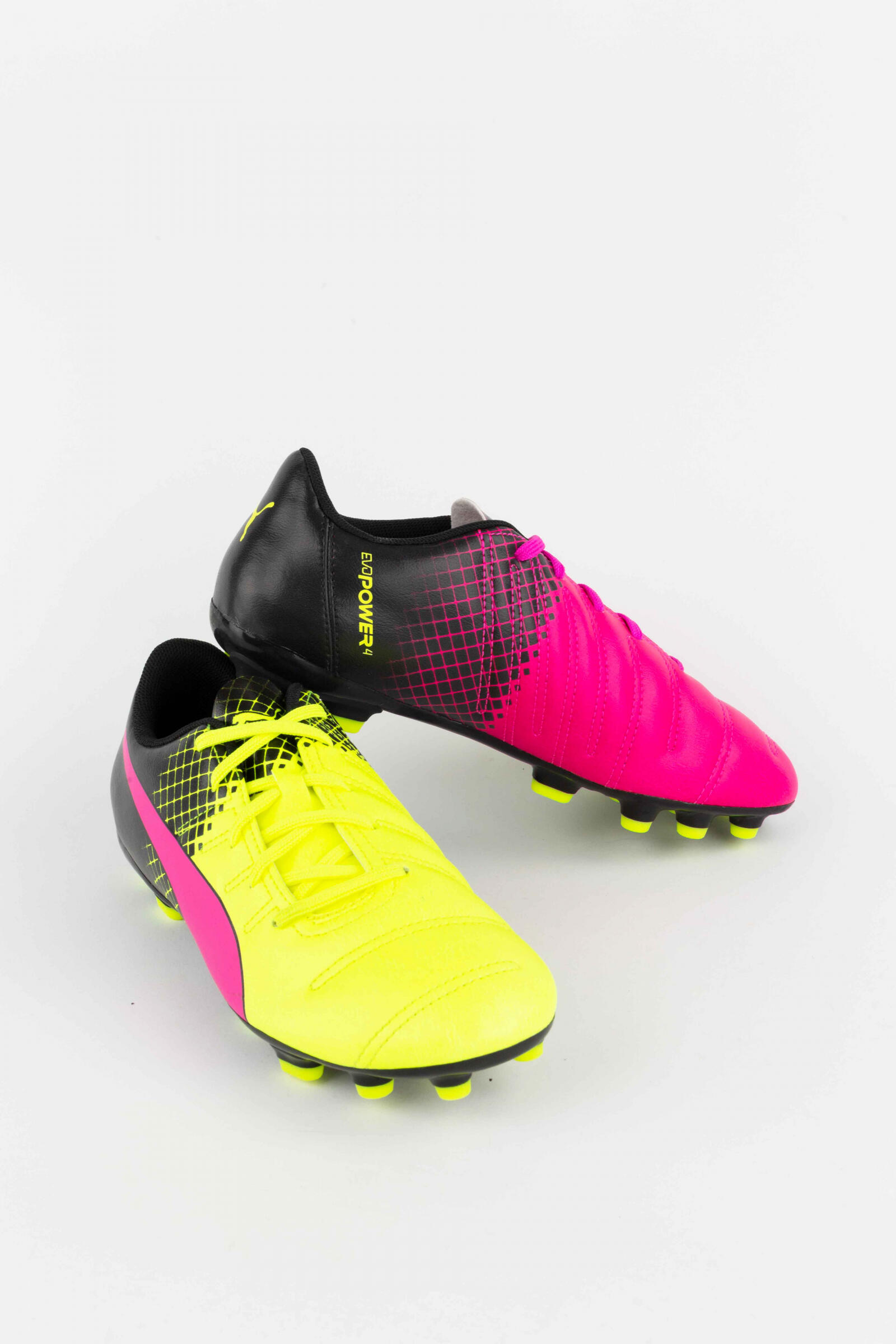 Puma Botas De Fútbol Evopower 4.3 Ag Amarillo/rosa 4/5