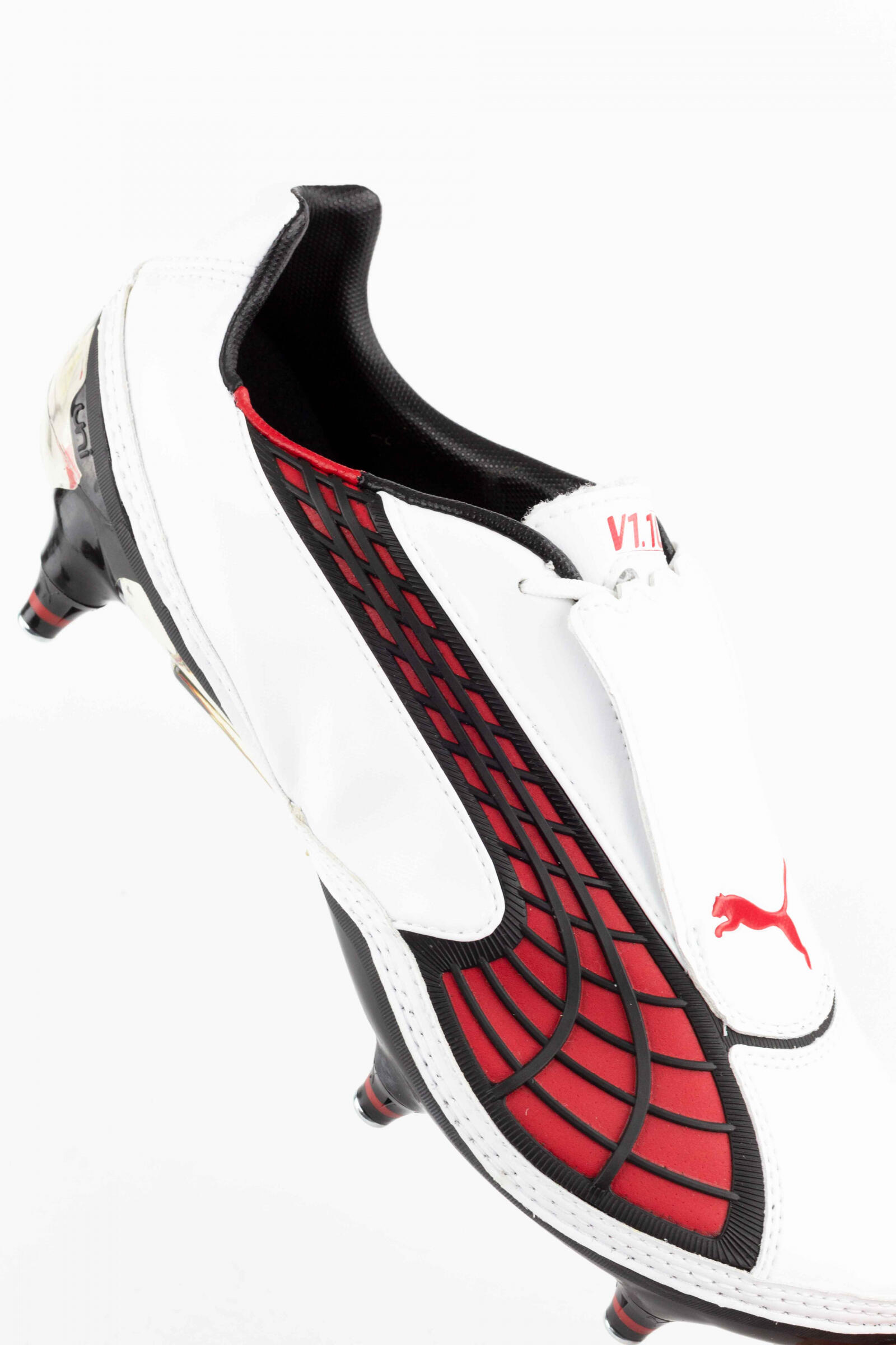 Puma Botas De Fútbol V1.10 Ii Sg Blanco 5/5