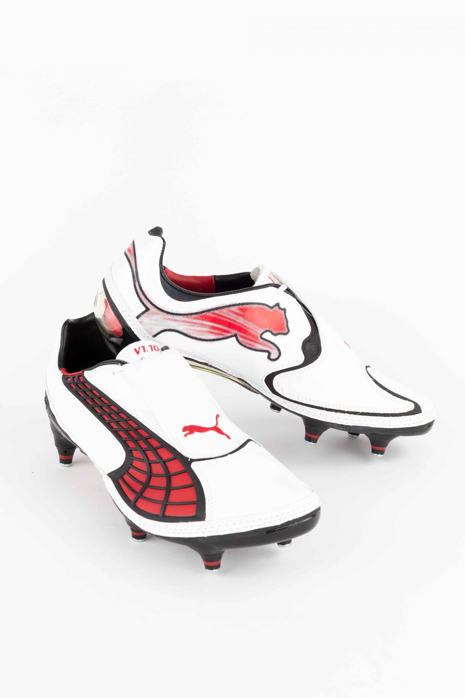 Puma Botas De Fútbol V1.10 Ii Sg Blanco 4/5