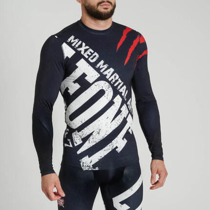 Leone1947 Primal Instinct Bold rashguard manga larga azul XL