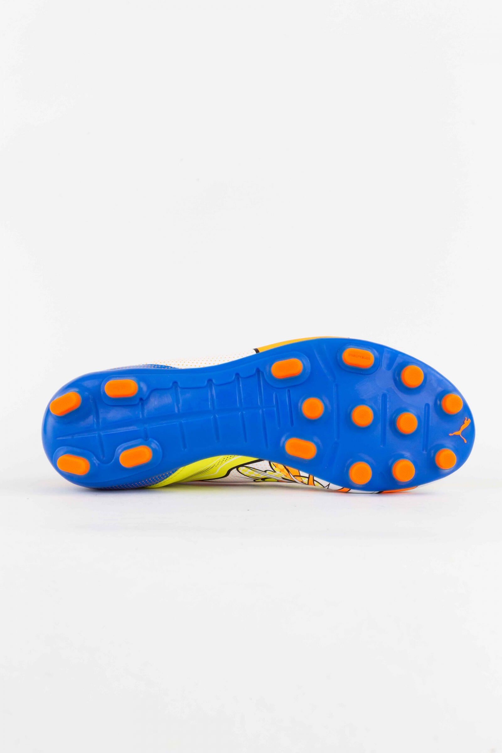 Puma Botas De Fútbol Evopower 4.2 Pop Ag Blanco/naranja 2/5