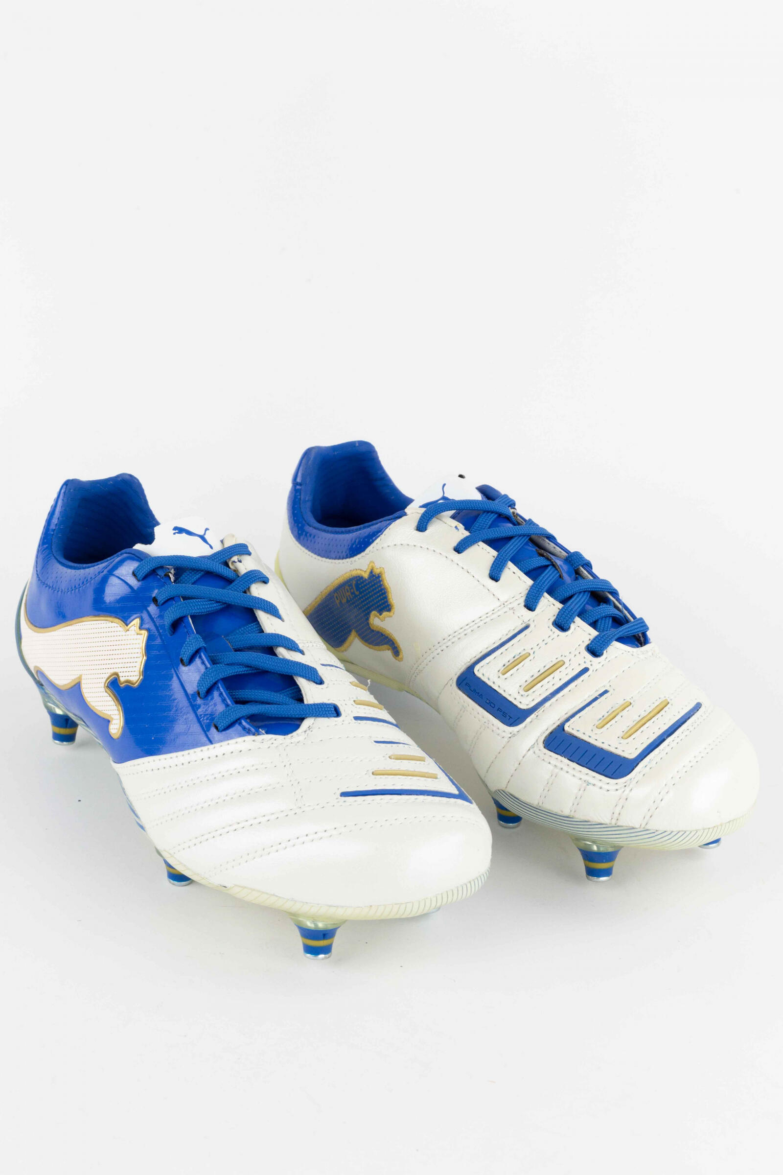 Puma Botas De Fútbol Powercat 1.12 Sg Azul/blanco 3/5