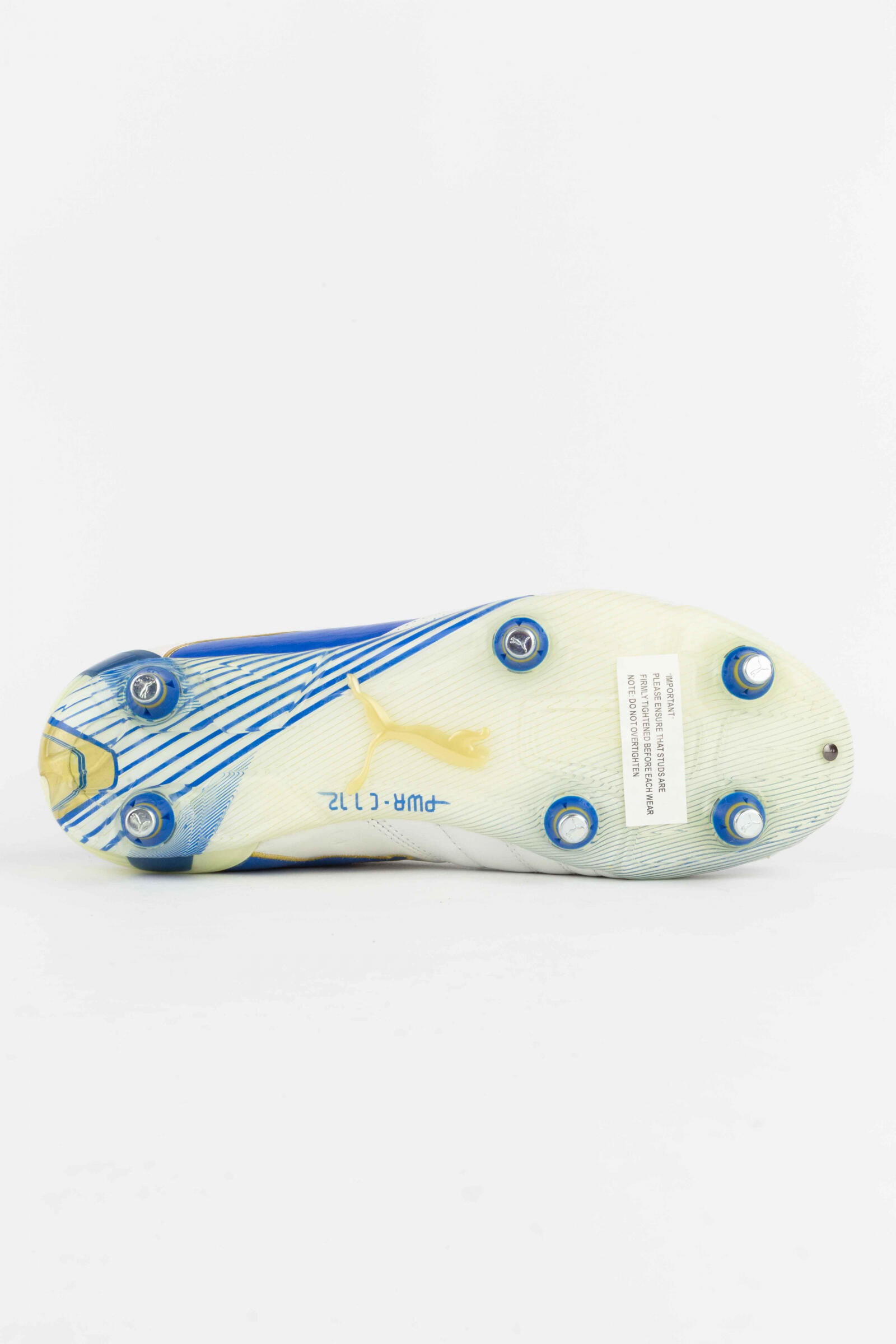 Puma Botas De Fútbol Powercat 1.12 Sg Azul/blanco 2/5