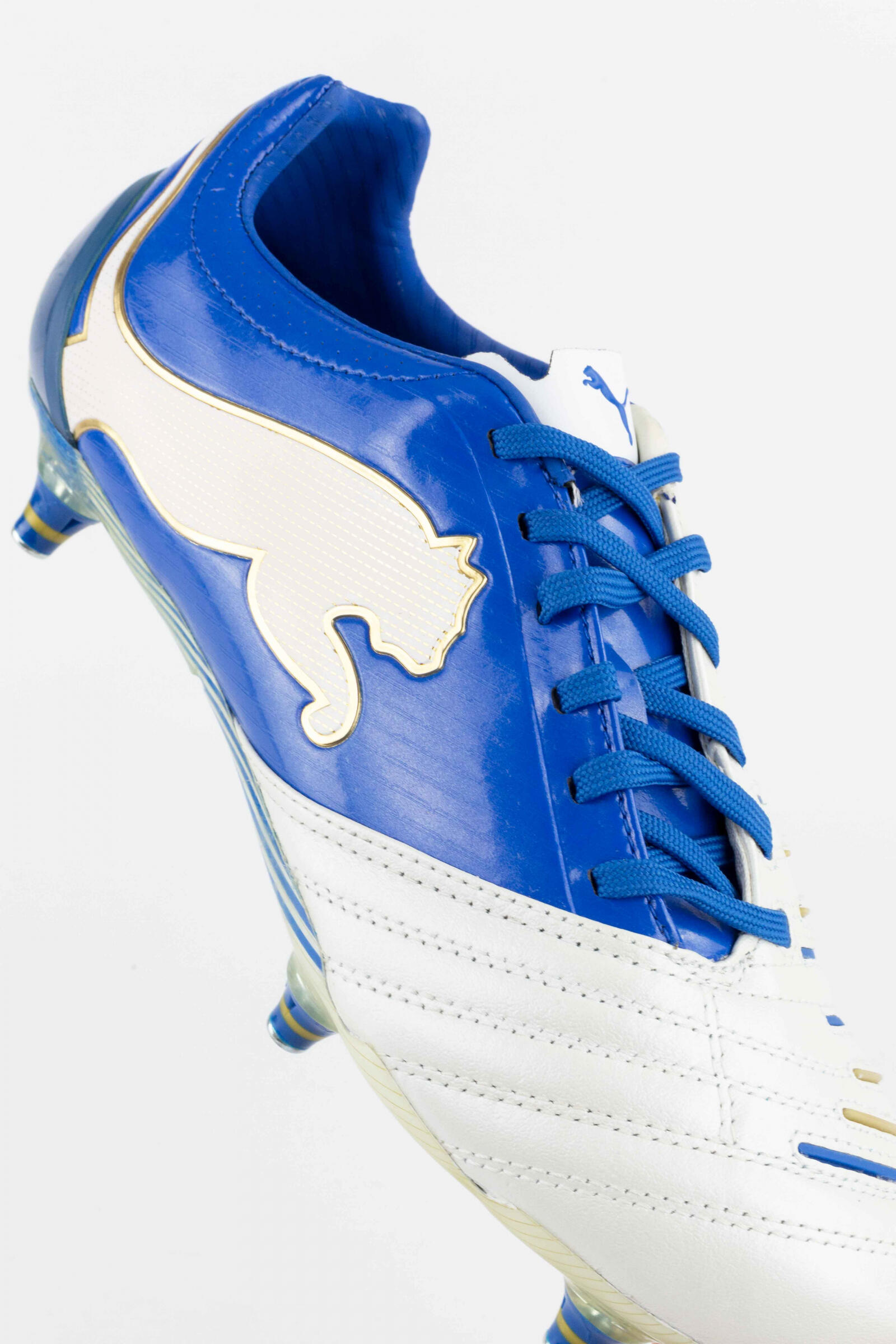 Puma Botas De Fútbol Powercat 1.12 Sg Azul/blanco 5/5