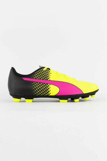 Puma Botas De Fútbol Evospeed 5.5 Ag Amarillo/rosa