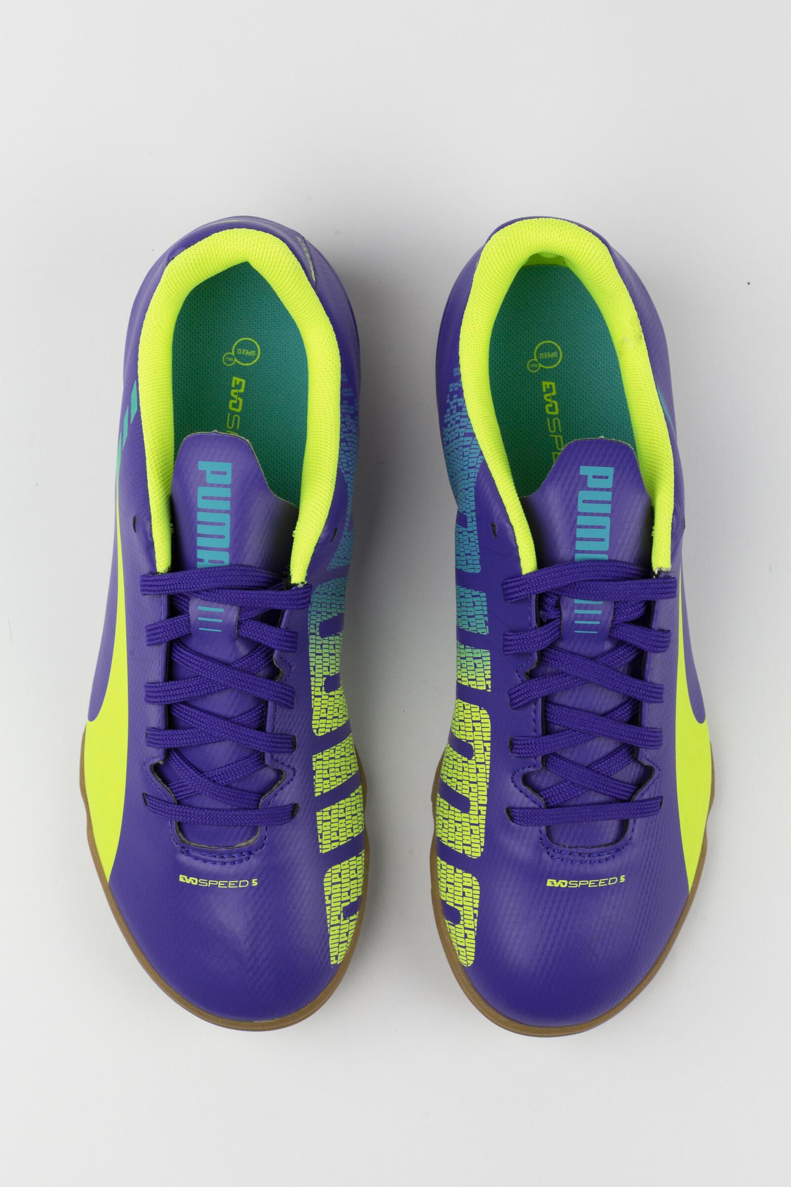 Puma Zapatillas De Fútbol Sala Evospeed 5.3 It Lila 5/5