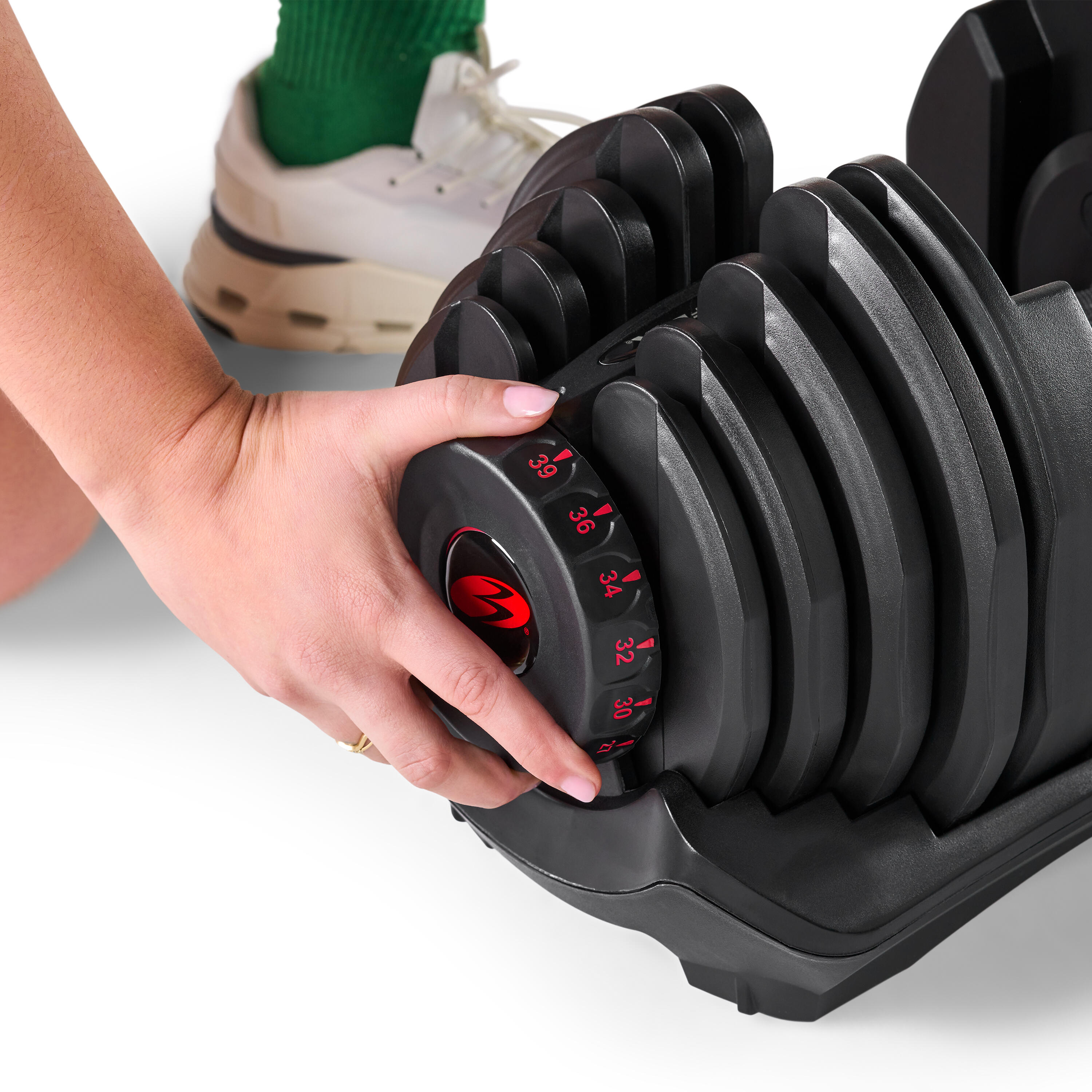1090i verstelbare halter, instelbaar van 4 tot 41 kg 4/8
