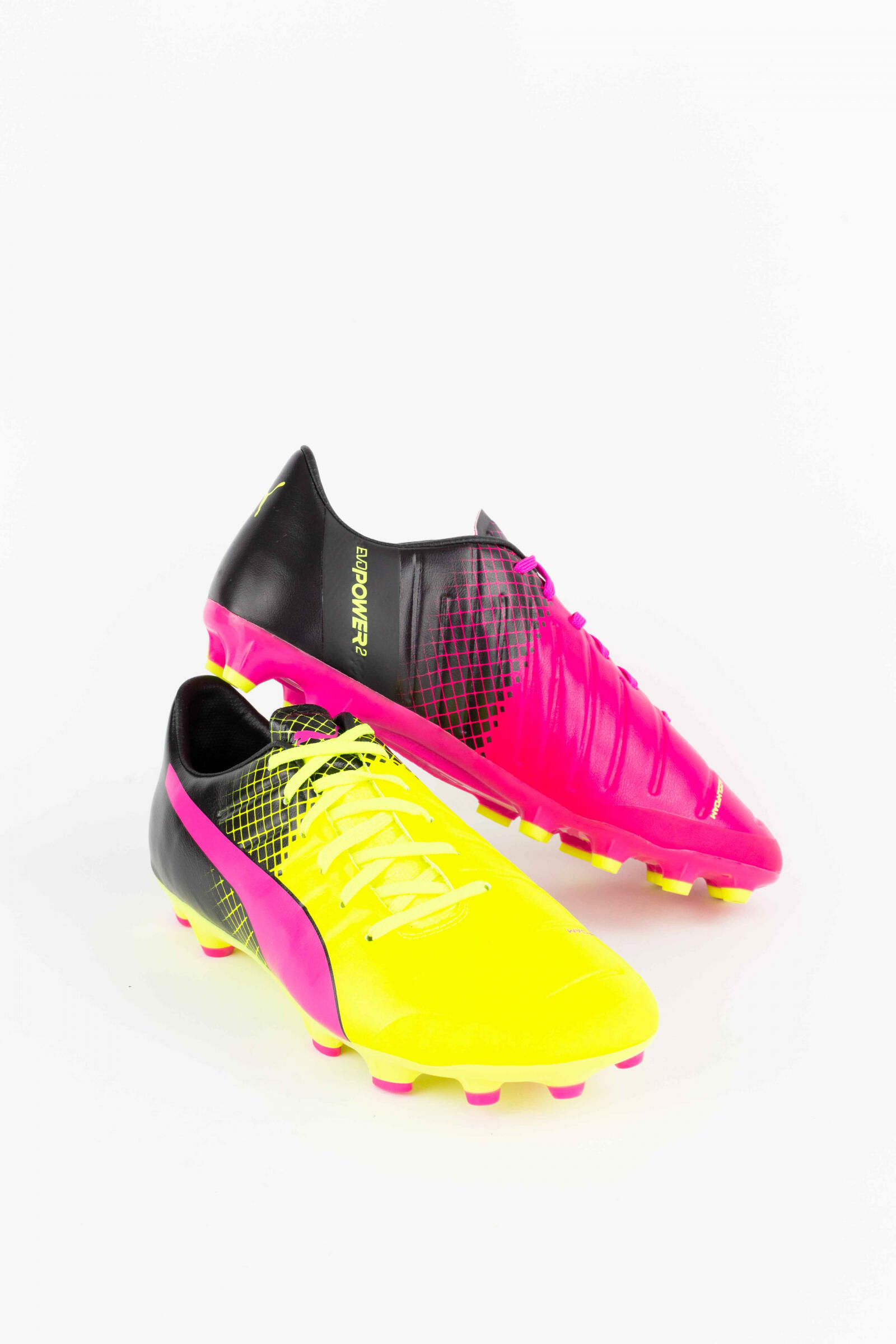 Puma Botas De Fútbol Evopower 3.3 Ag Amarillo/rosa 4/5