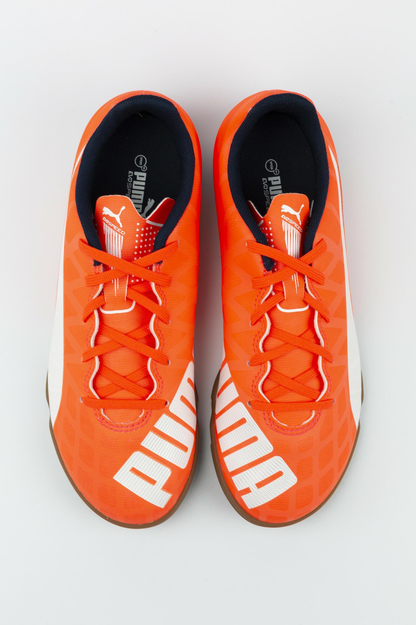 Puma Zapatillas De Fútbol Sala Evospeed 5.4 It Naranja 5/5