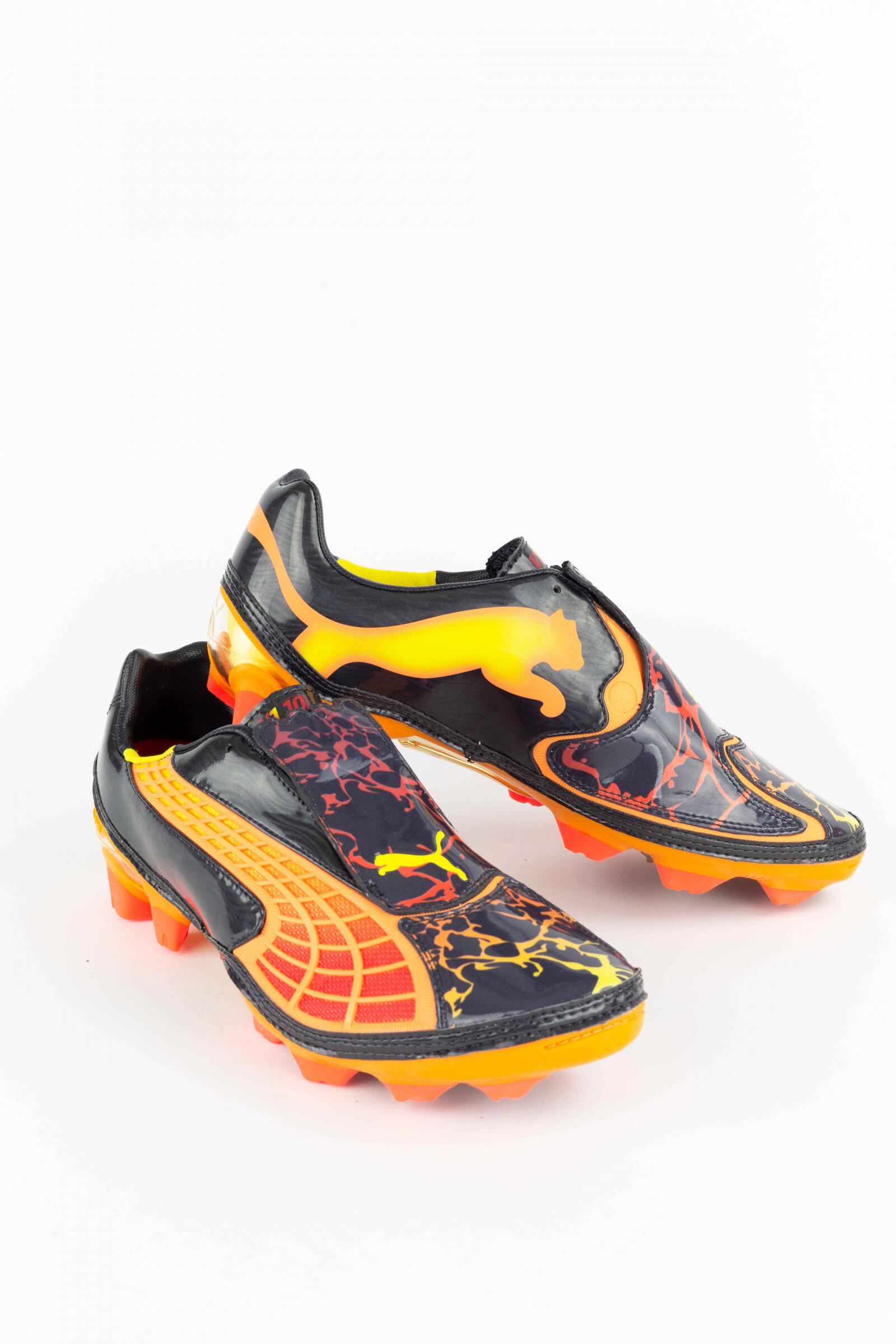 Puma Botas De Fútbol V1.10 Tricks I Fg Negro/naranja 4/5