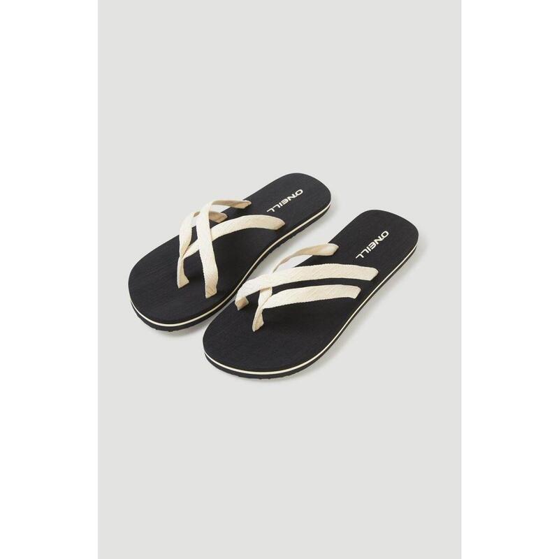 Șlapi Surfing femei Ditsy Strap Bloom Bej
