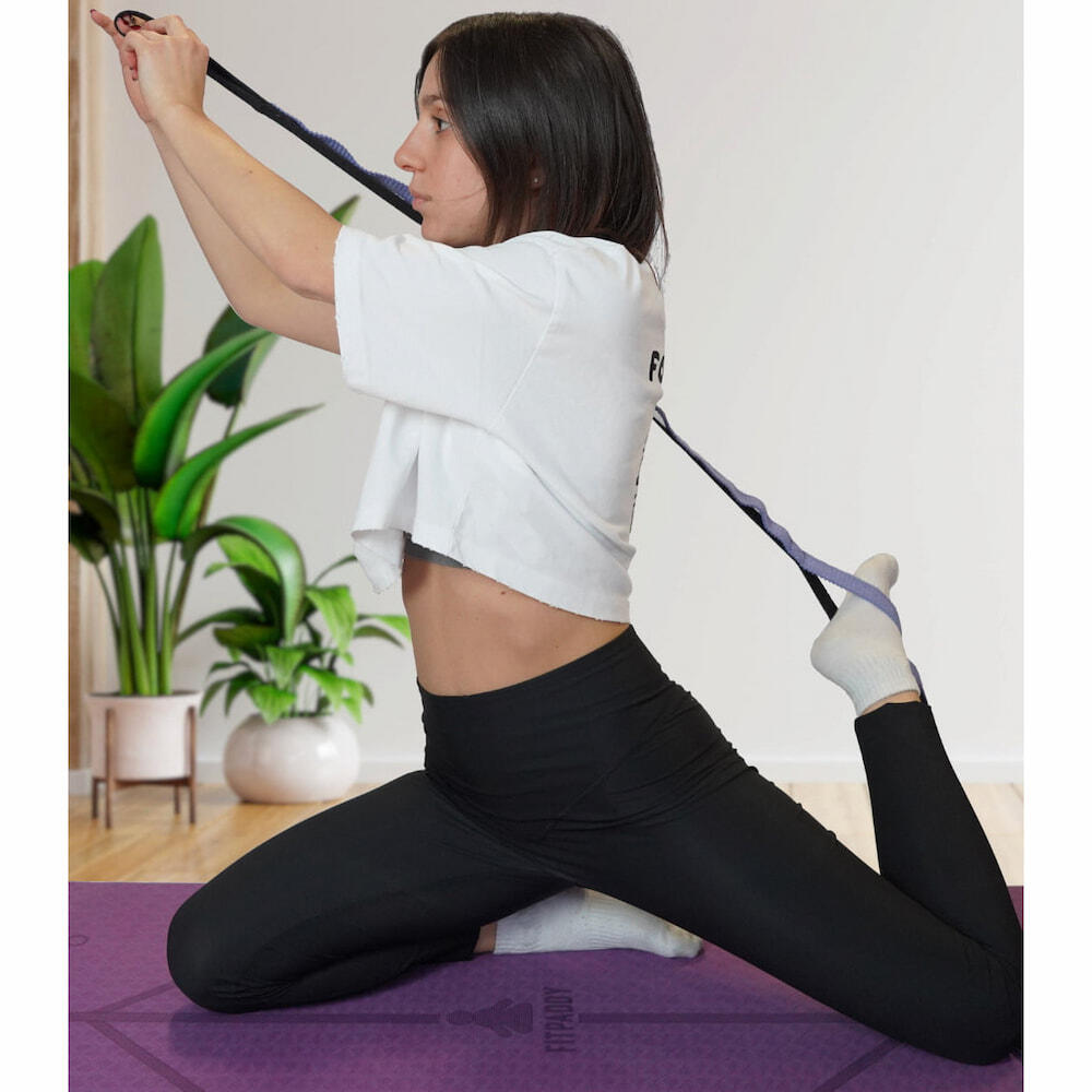 Fascia Stretching ad Anelli Regolabili - 180cm 3/4
