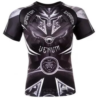 Venum Men's Gladiator 3.0 Short Sleeve Rashguard Black L