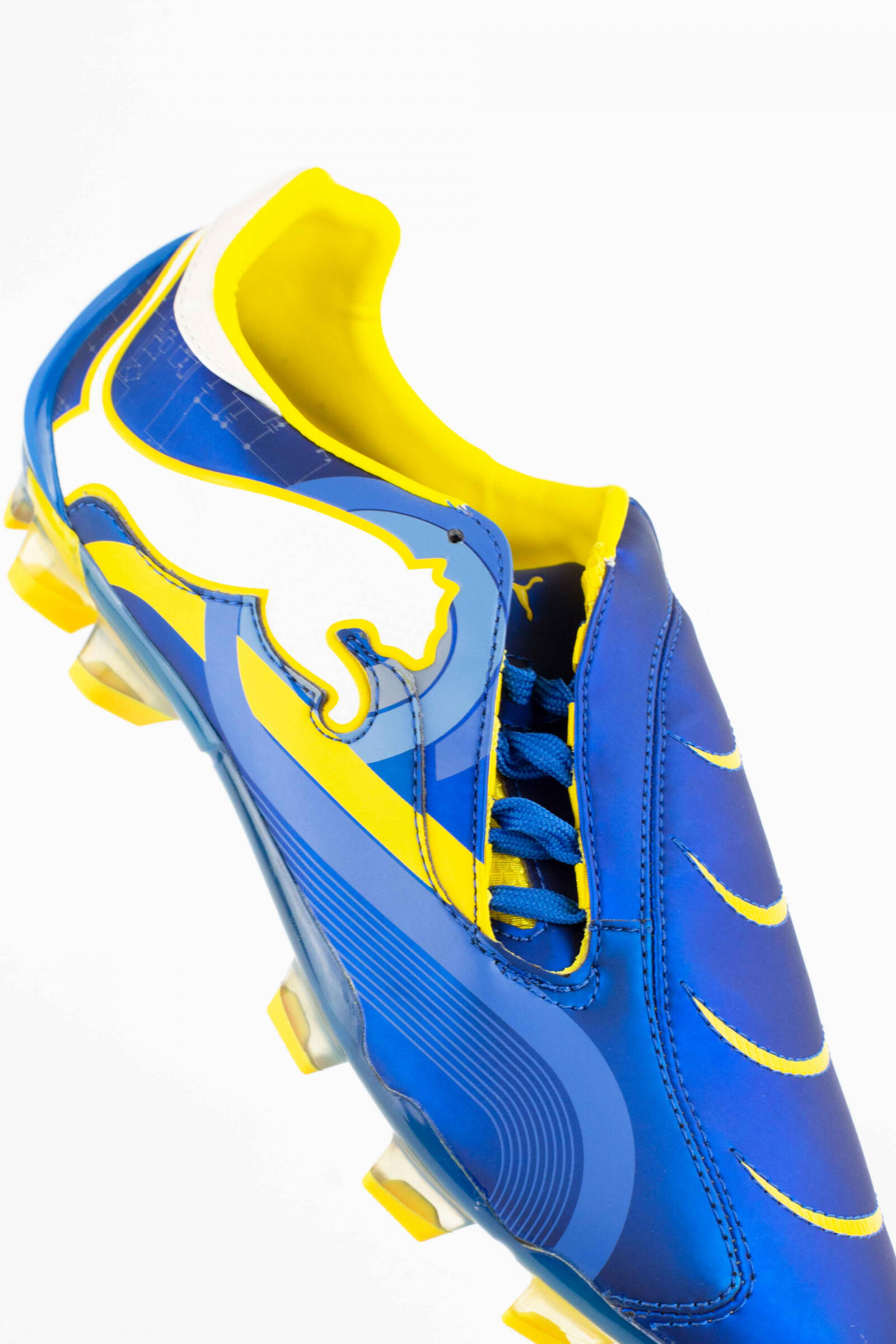 Puma Botas De Fútbol Powercat 2.10 Elektro Fg Azul 5/5