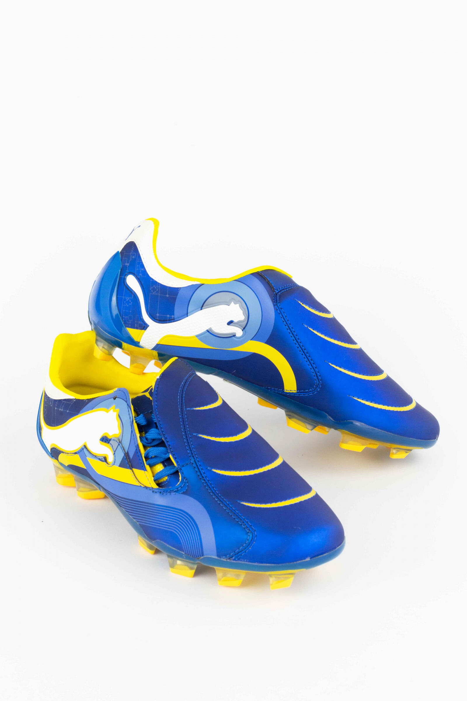 Puma Botas De Fútbol Powercat 2.10 Elektro Fg Azul 4/5