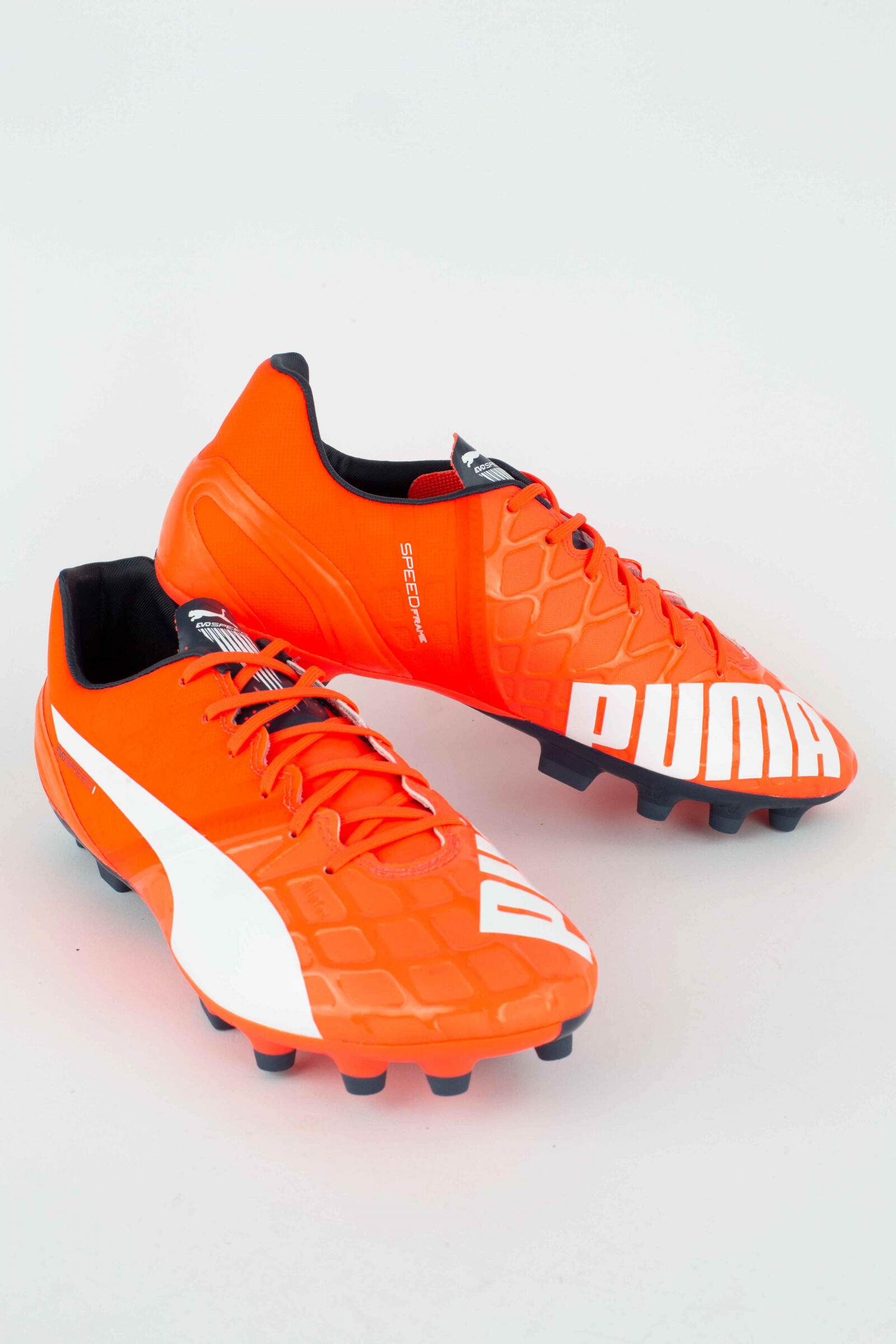 Puma Botas De Fútbol Evospeed 1.4 Ag Naranja 4/5