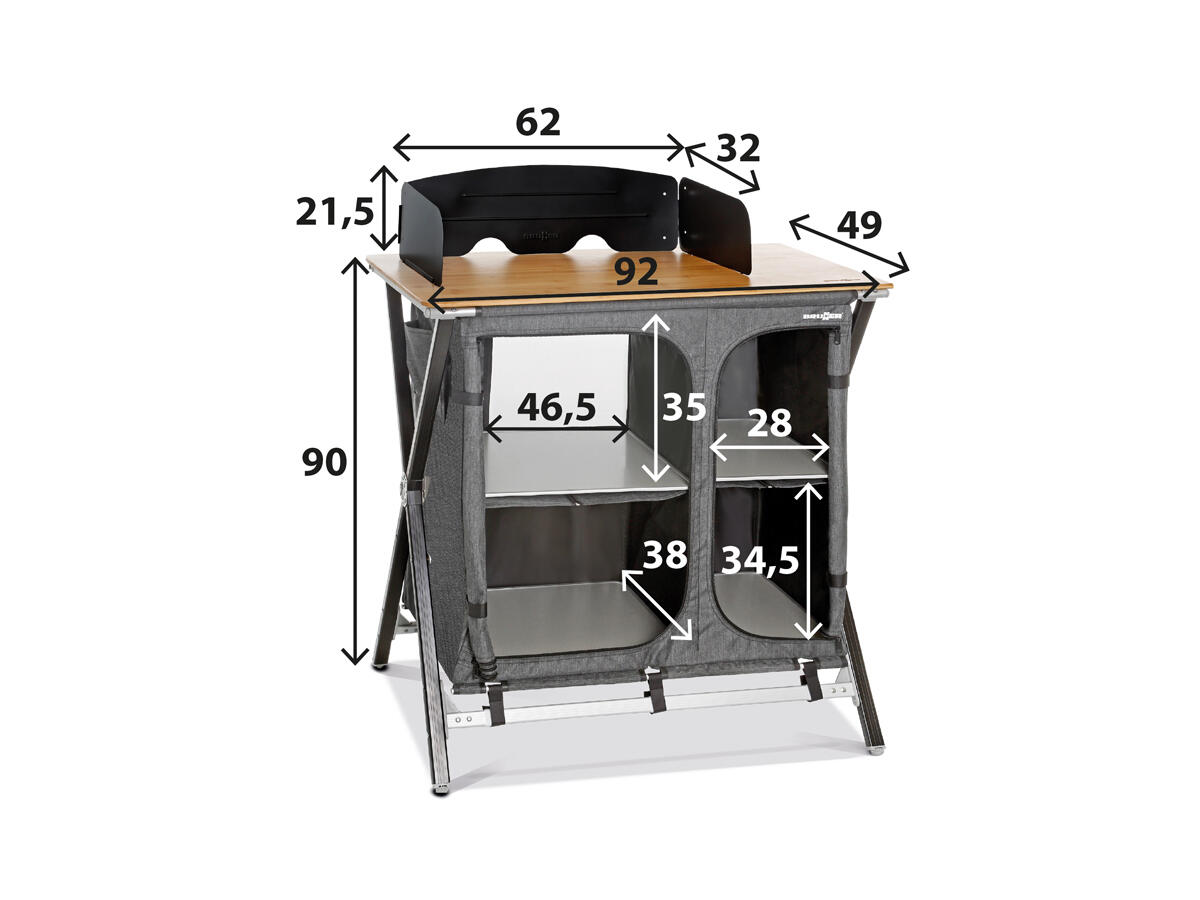 Brunner Mercury Cross Cooker HWT SQ - kampeerkeuken 7/7
