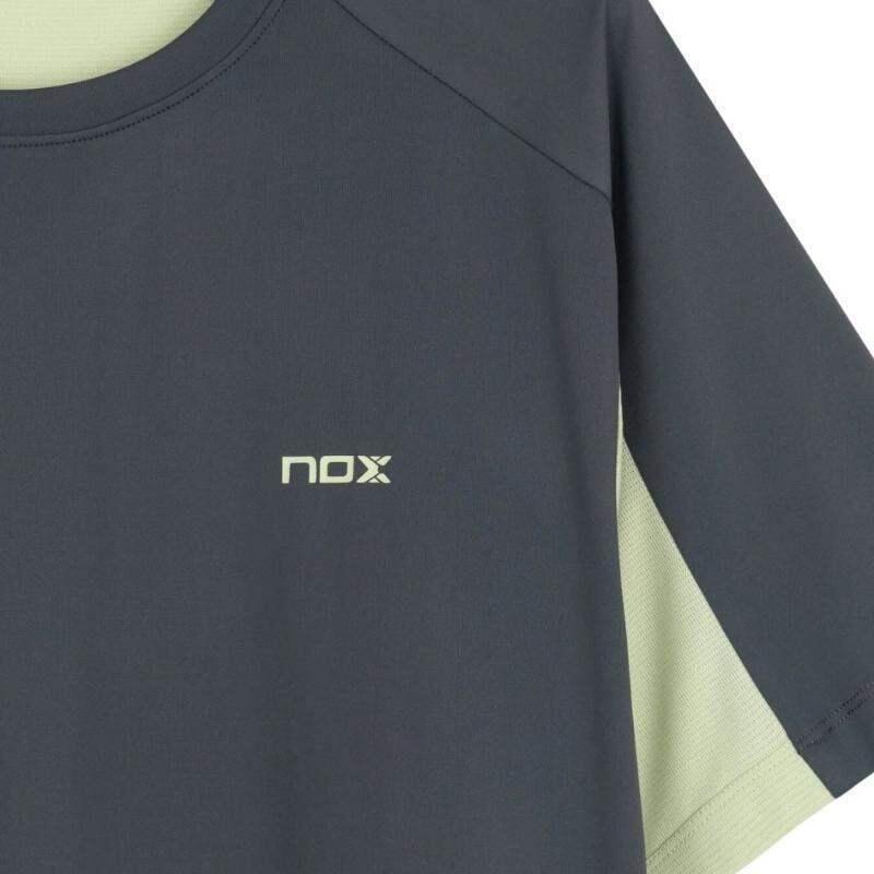 T-shirt technique NOX Pro GRIS CHARCOAL manches courtes 2/5